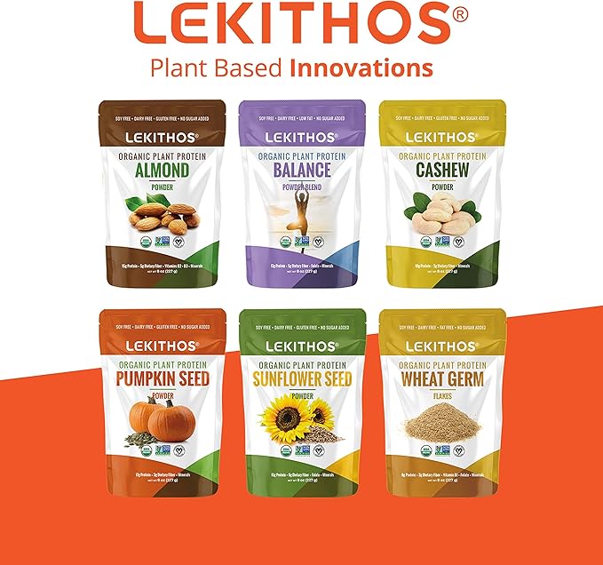 Organic Sunflower Protein Sunflower - 8 oz - 15g Protein - Certified USDA Organic, Non-GMO Project Verified, No Added Sugars - Certified Vegan - Gluten Free