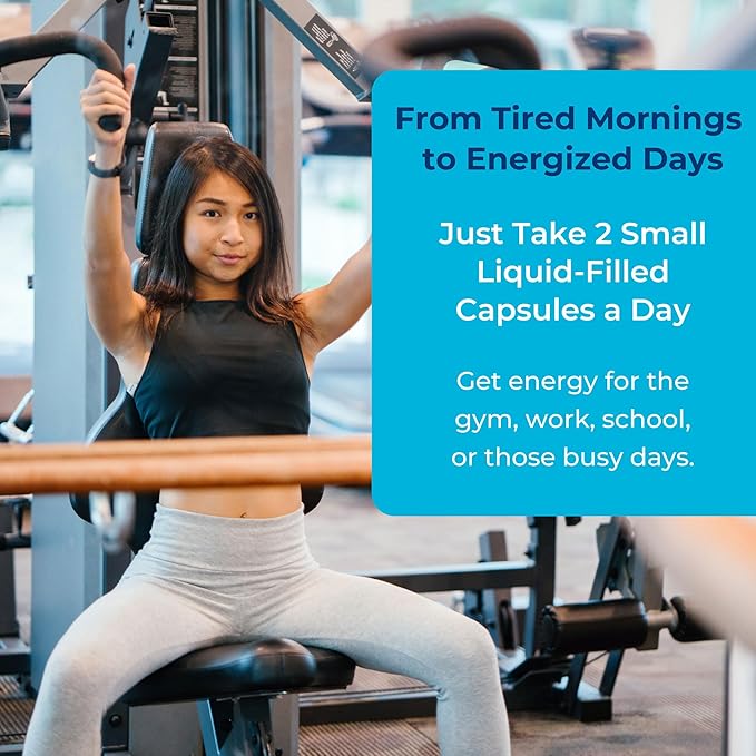 Grab The Gold Liquid Multivitamin Capsules - Fast Absorption, Energy Boost - 42 Fruits & Veggies, Good Source of Iron, Antioxidants