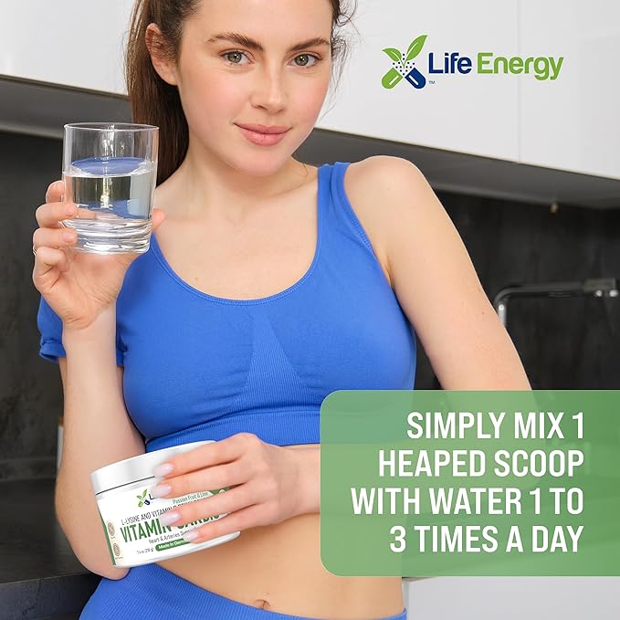 Vitamin Cardio - High-Dosed Vitamin C & Lysine Drink Powder - Heart & Arteries Support