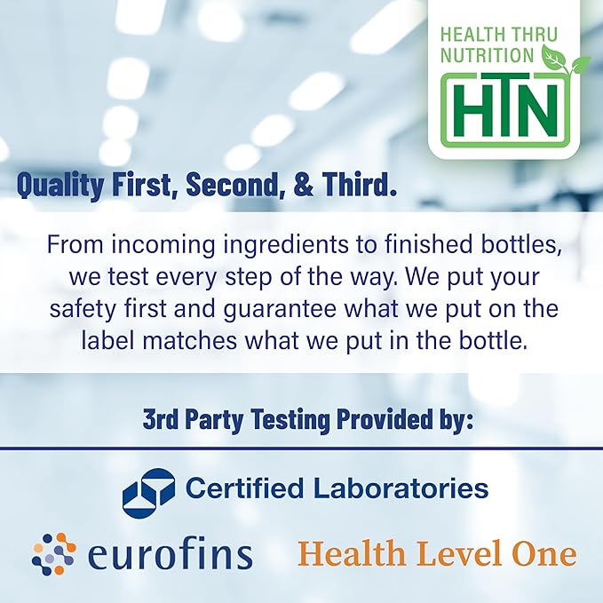 Health Thru Nutrition Alpha Lipoic Acid 600mg 120 Servings | Certified Vegan | Universal Antioxidant | Non-GMO, 3rd Party Tested, Hypoallergenic, Gluten Free, Soy Free ALA Capsules