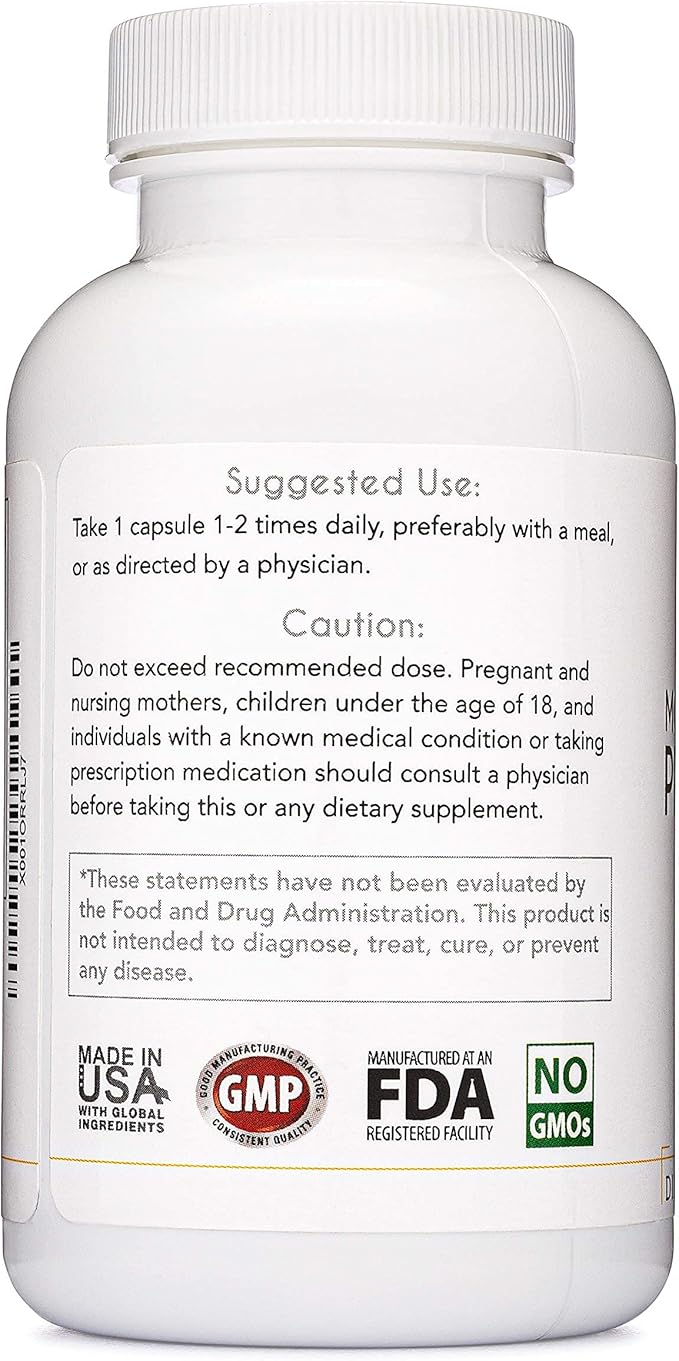 Lifted Naturals Mood Boosting Probiotic 30 Billion CFU - Mood Support Supplement, Prebiotics and Probiotics for Women & Men, Acidophilus Lactobacillus Probiotic, Shelf Stable & Non-GMO, 60 Capsules