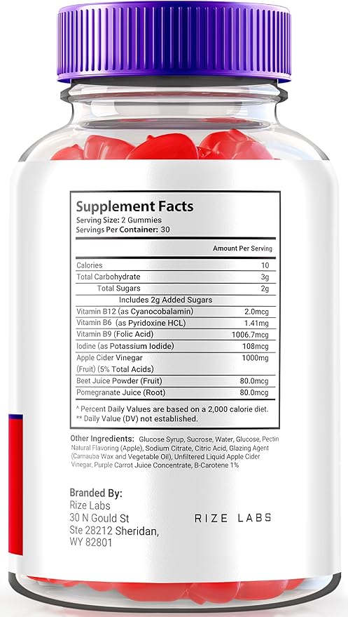 - Metabolix Labs Keto Plus ACV Gummies - Weight Management Support Apple Cider Vinegar Supplement (60 Gummies)
