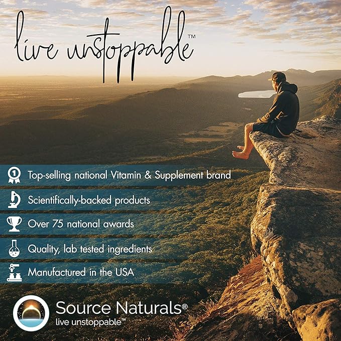 Source Naturals Life Force Multiple, Energy Activator* Iron Free, Daily Multivitamin High Potency Essential Vitamins, Minerals, Antioxidants & Nutrients - 180 Capsules