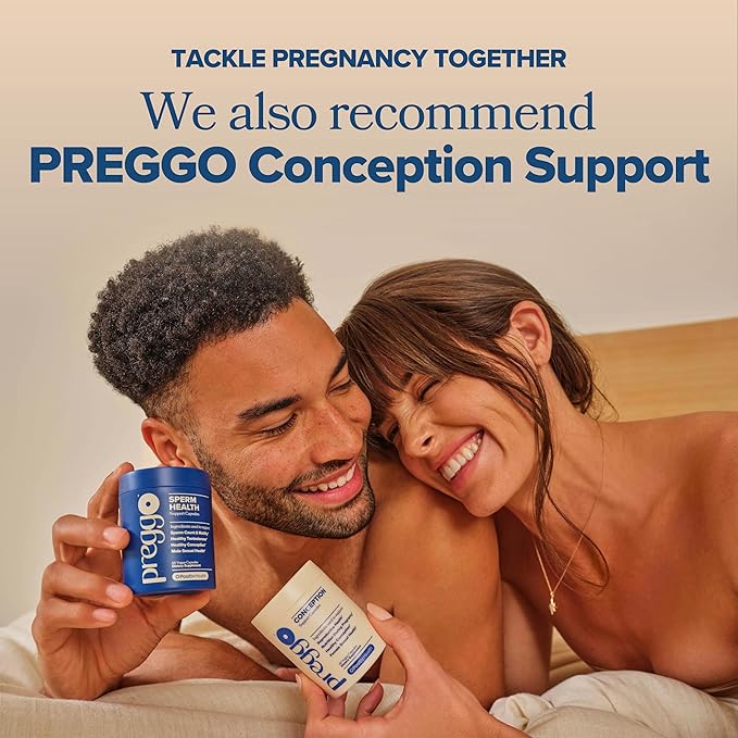 PREGGO Sperm Health Capsules for Men - OBGYN-Formulated for Improved Sperm Count & Motility with Tongkat Ali, N-Acetyl Cysteine, Alpha Lipoic Acid – Male Reproductive Health, 60 Count (Pack of 1)