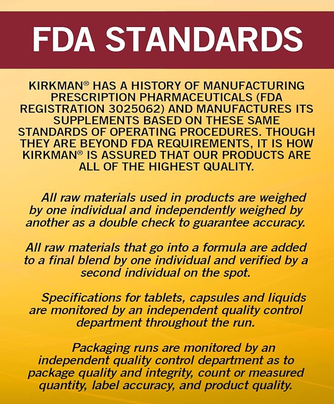 Kirkman - Alpha Lipoic Acid 25 mg - 90 Capsules - Potent Antioxidant - Protects Against Harmful Radicals - Hypoallergenic