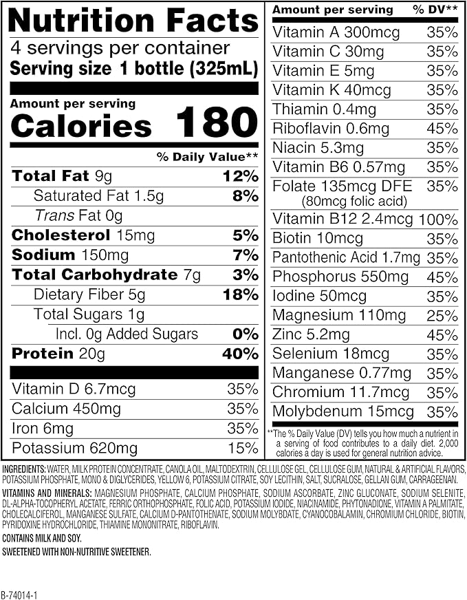SlimFast Advanced Nutrition High Protein Meal Replacement Shake, Orange Cream Swirl, 20g of Ready to Drink Protein, 11 Fl. Oz Bottle, 4 Count (Pack of 3) (Packaging May Vary)