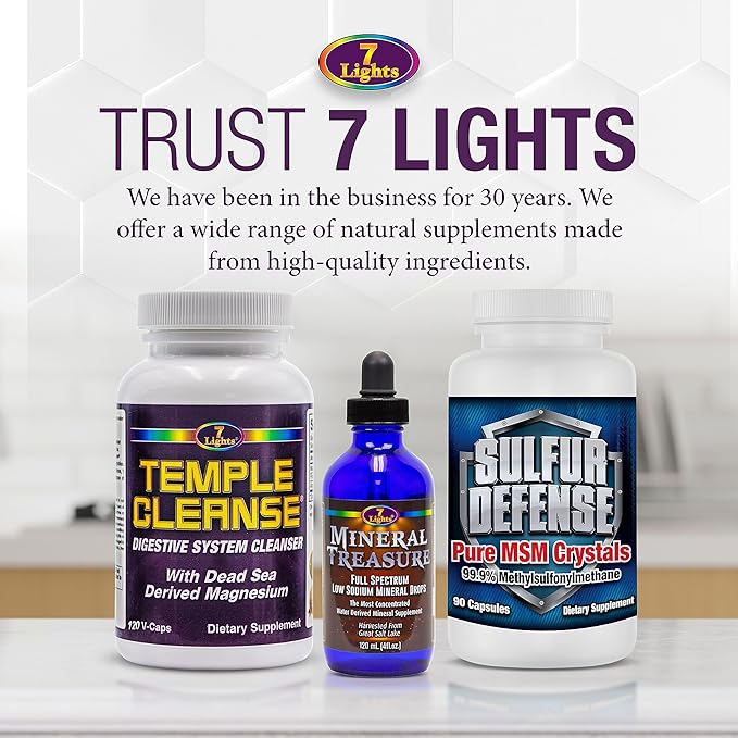 Temple Cleanse|3-Pack Special, Magnesium, Oxygen-Based Colon Cleanse Detox, Relieves Occasional Constipation with No Gas or Bloating, Body Detox and Cleanse for Women & Men