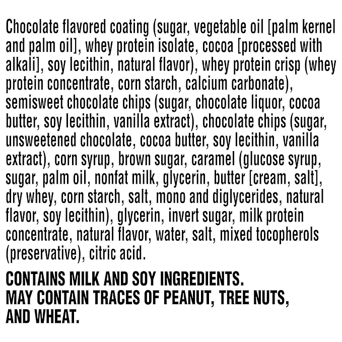 Gatorade Whey Protein Recover Bars, Chocolate Chip, 2.8 ounce(Pack of 12)