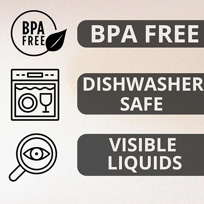 2 Pack Protein Shaker Bottle - upto 28oz, 2x Shaker Ball, Portable Pre Workout Whey Protein Shaker Cups for Protein Shakes, Leak Proof Shaker Bottles for Protein Mixes