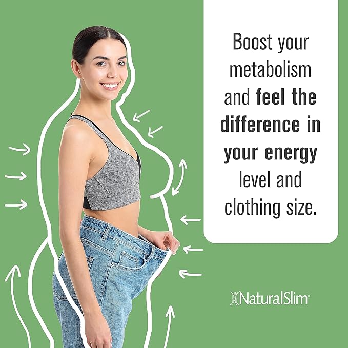 NaturalSlim Metabolic Vitamins - Combination of High Potency Multivitamins, Minerals, B Complex, Msm, & Digestive Formula Supplements for Men & Women - Energy & Metabolism Support - 2 Pack