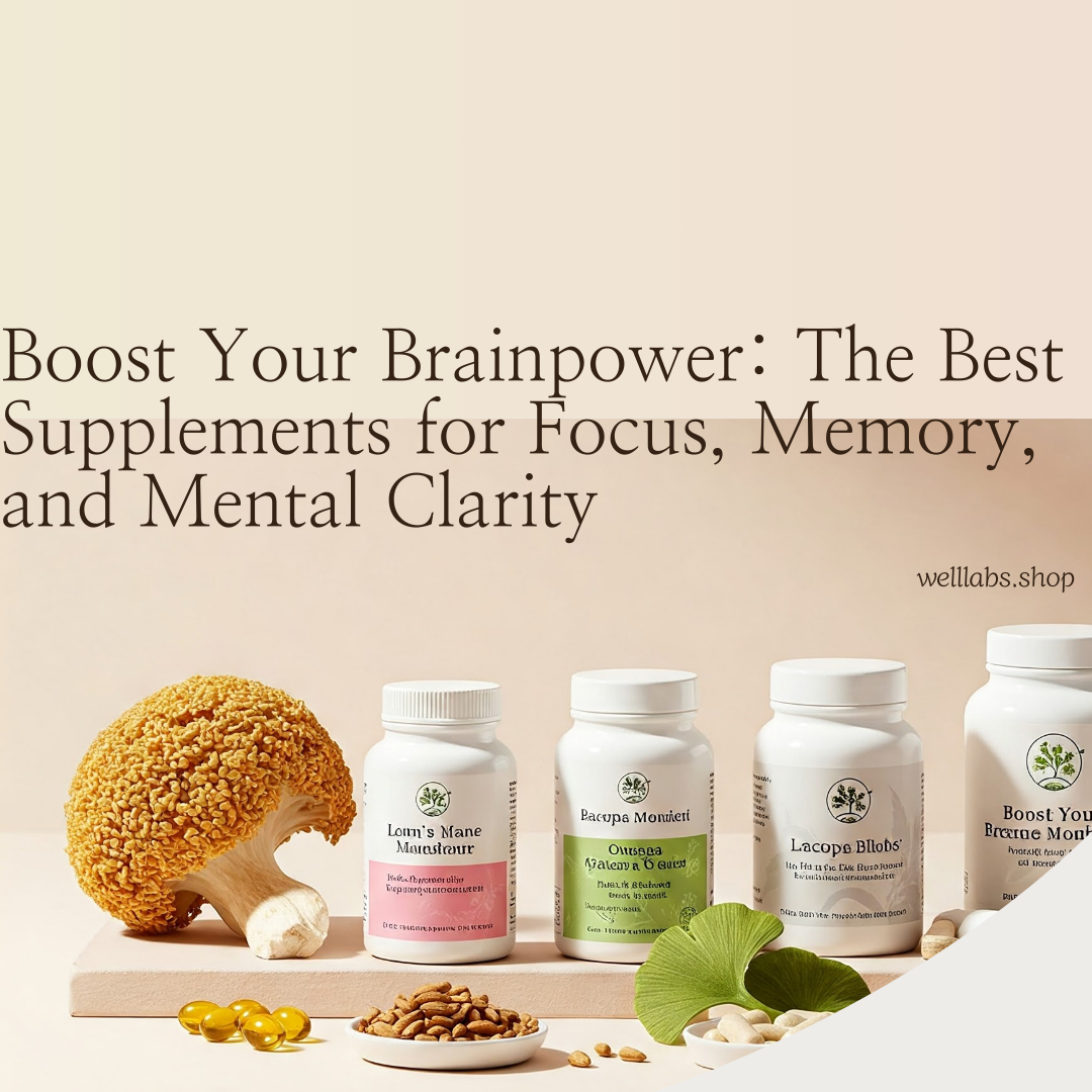 Boost Your Brainpower: The Best Supplements for Focus, Memory, and Mental Clarity