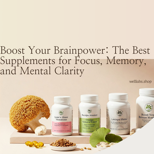 Boost Your Brainpower: The Best Supplements for Focus, Memory, and Mental Clarity