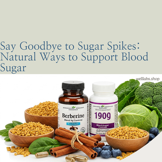 Say Goodbye to Sugar Spikes: Natural Ways to Support Blood Sugar