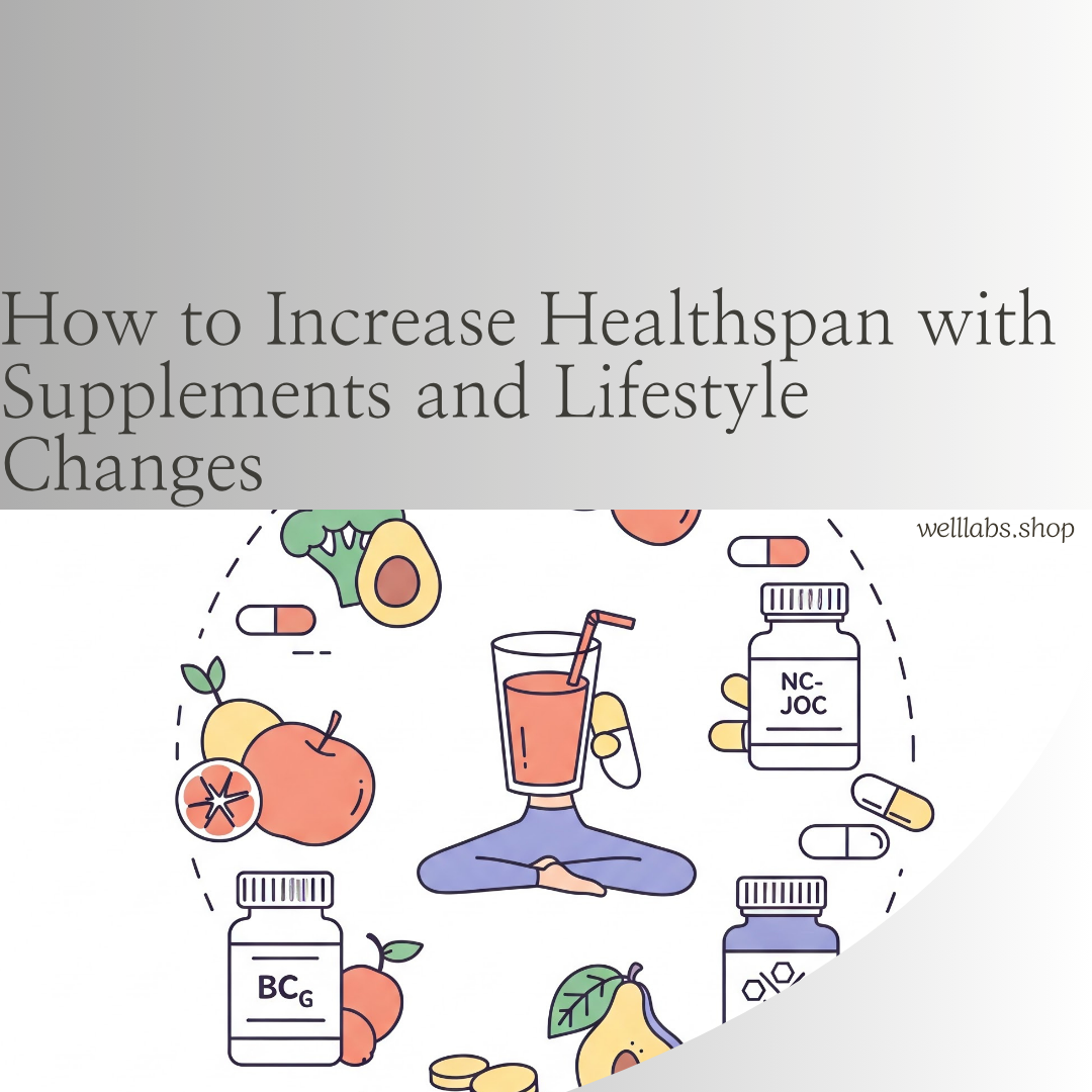 How to Increase Healthspan with Supplements and Lifestyle Changes