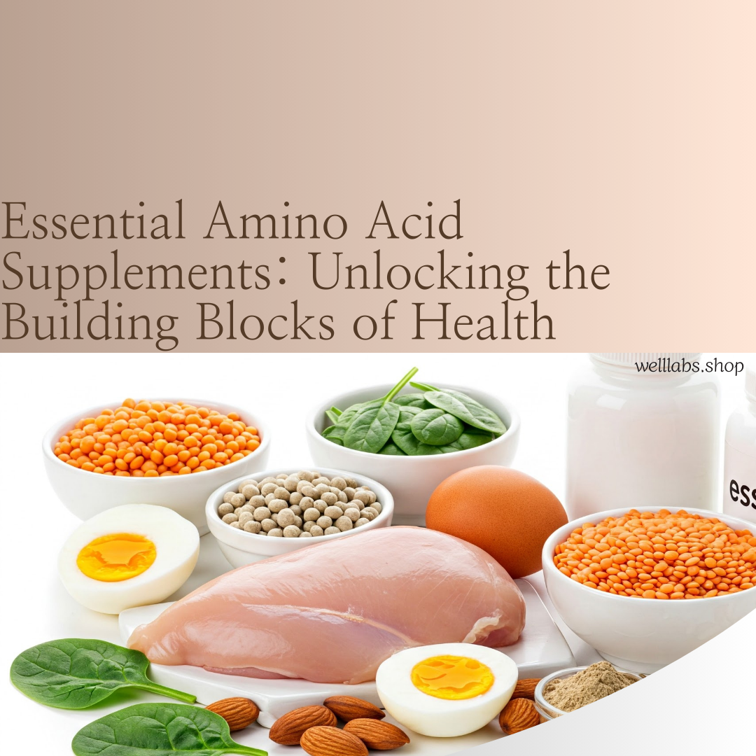 Essential Amino Acid Supplements: Unlocking the Building Blocks of Health