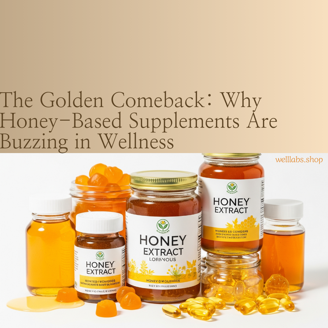 The Golden Comeback: Why Honey-Based Supplements Are Buzzing in Wellness
