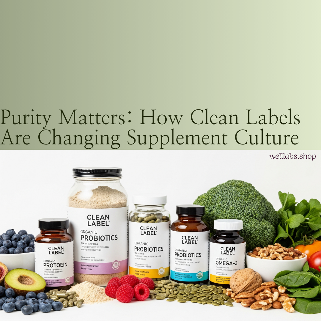 Purity Matters: How Clean Labels Are Changing Supplement Culture