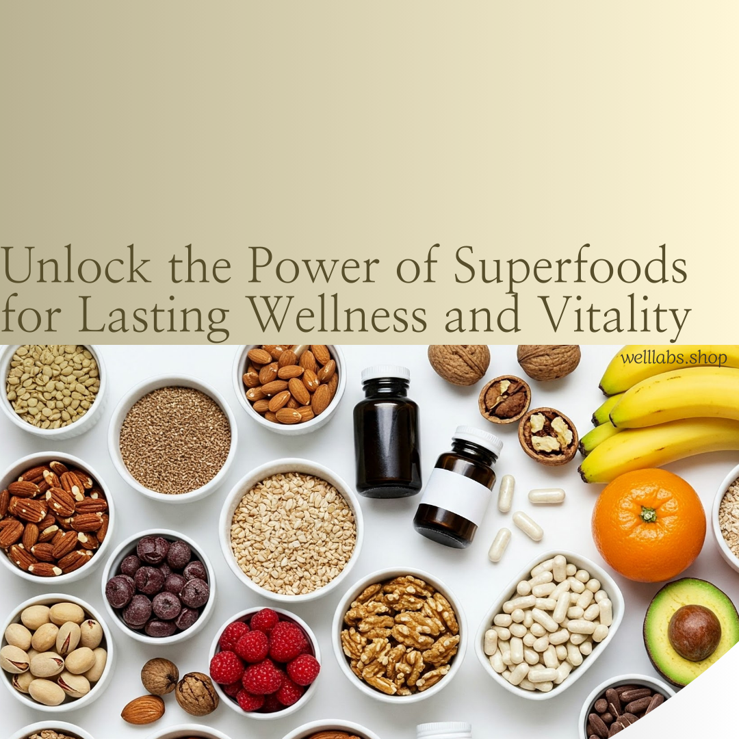 Unlock the Power of Superfoods for Lasting Wellness and Vitality