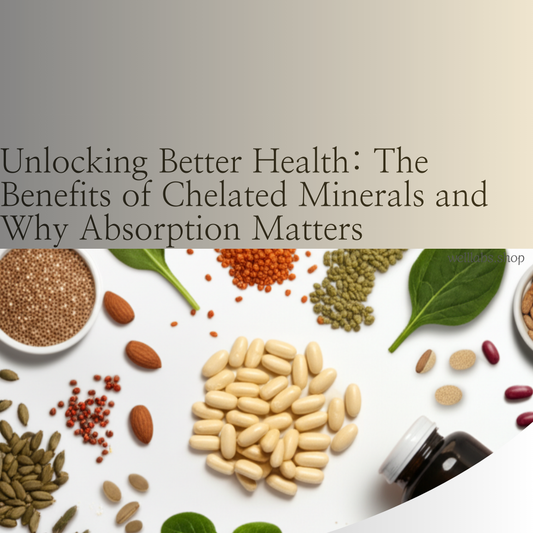 Unlocking Better Health: The Benefits of Chelated Minerals and Why Absorption Matters