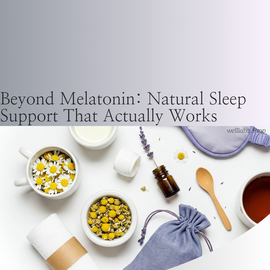 Beyond Melatonin: Natural Sleep Support That Actually Works