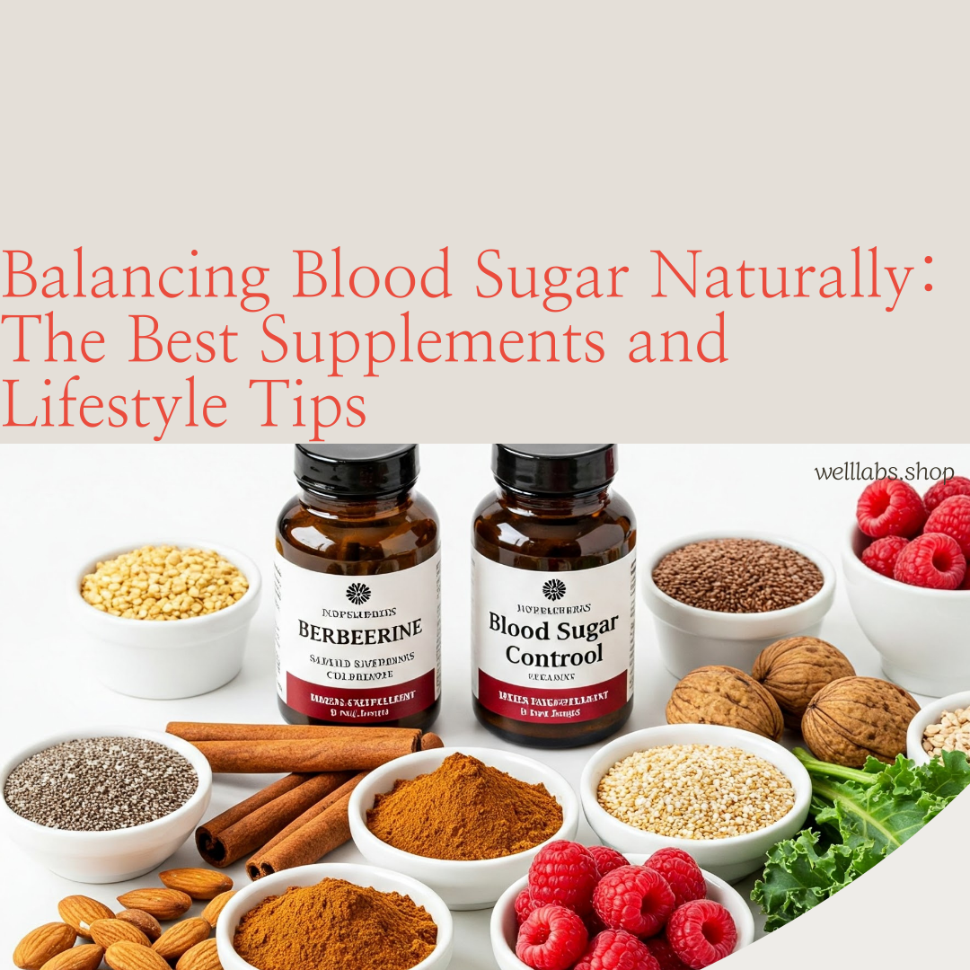 Balancing Blood Sugar Naturally: The Best Supplements and Lifestyle Tips