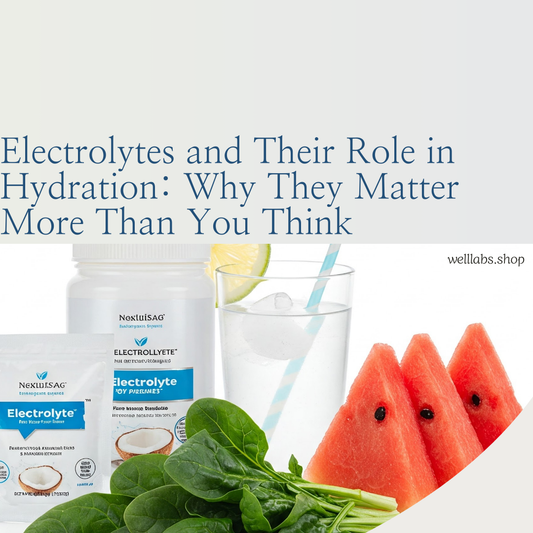 Electrolytes and Their Role in Hydration: Why They Matter More Than You Think