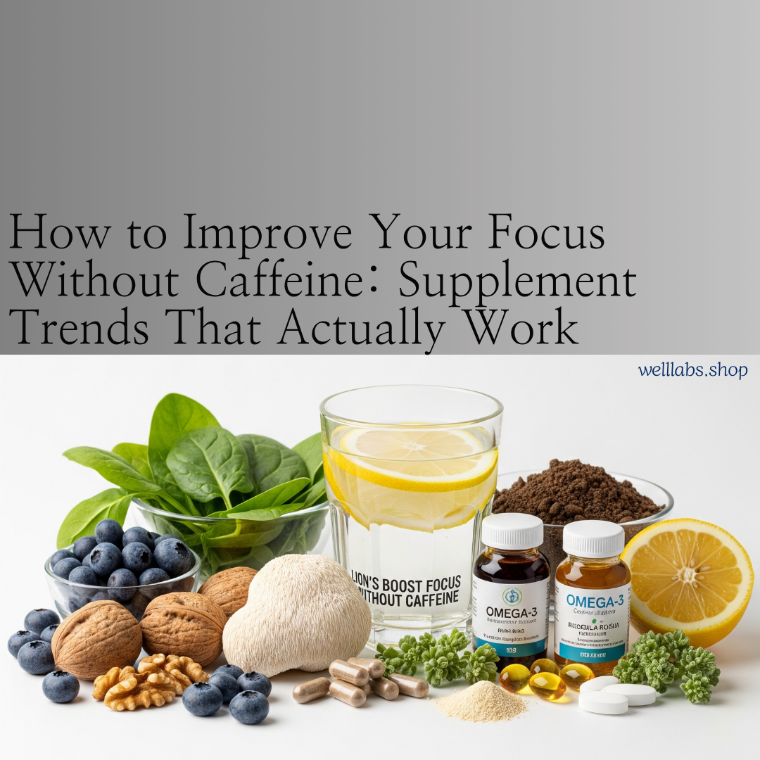 How to Improve Your Focus Without Caffeine: Supplement Trends That Actually Work
