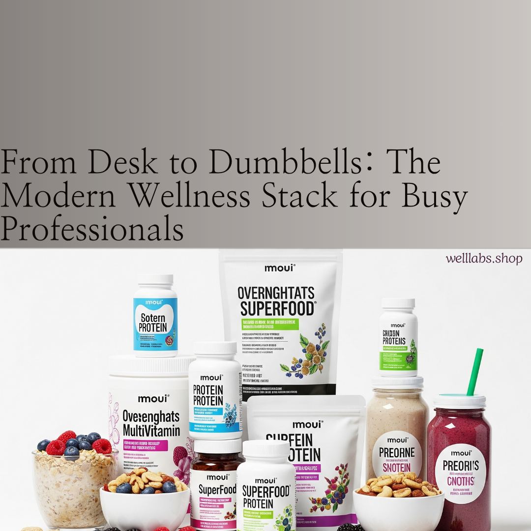 From Desk to Dumbbells: The Modern Wellness Stack for Busy Professionals