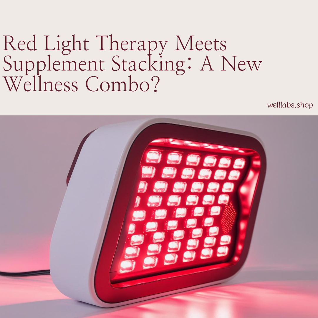 Red Light Therapy Meets Supplement Stacking: A New Wellness Combo?