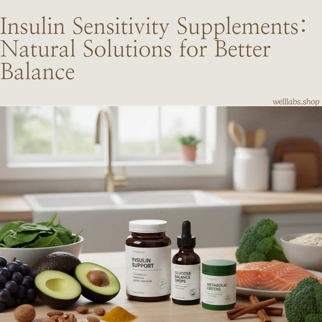 Insulin Sensitivity Supplements: Natural Solutions for Better Balance