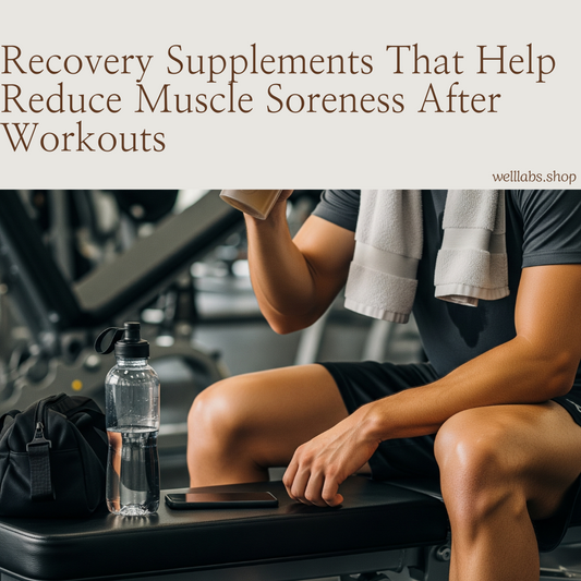 Recovery Supplements That Help Reduce Muscle Soreness After Workouts