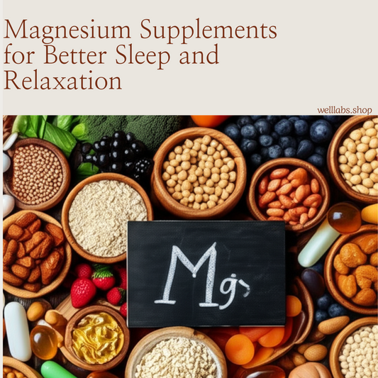 Magnesium Supplements for Better Sleep and Relaxation