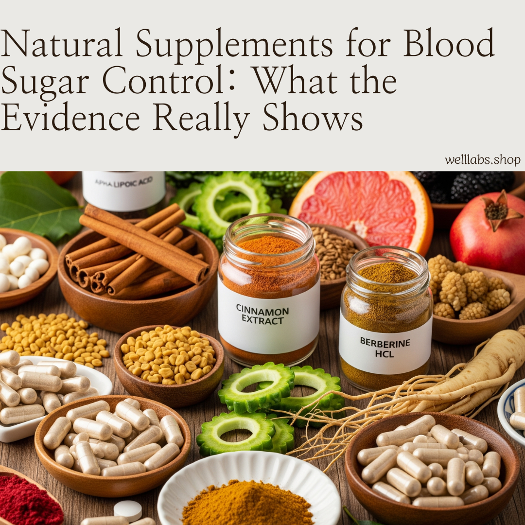 Natural Supplements for Blood Sugar Control: What the Evidence Really Shows