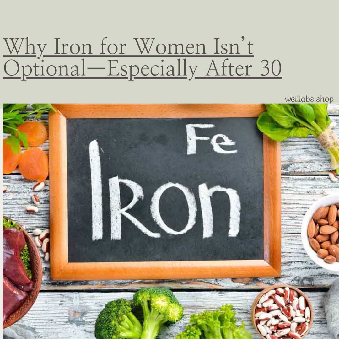 Why Iron for Women Isn’t Optional—Especially After 30
