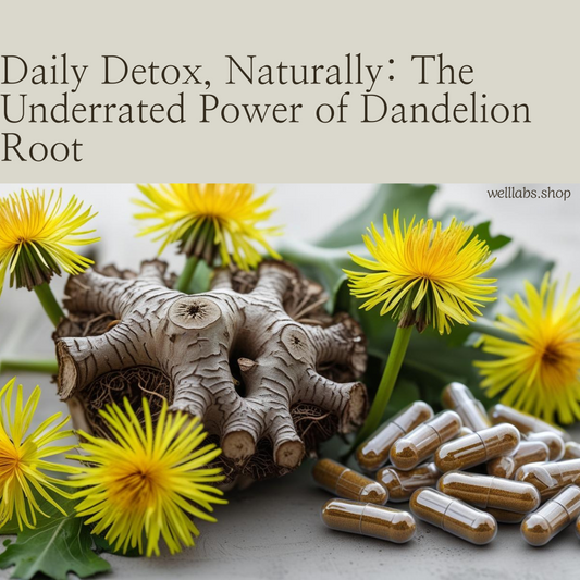 Daily Detox, Naturally: The Underrated Power of Dandelion Root