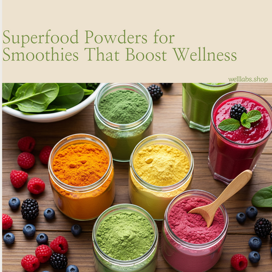 Superfood Powders for Smoothies That Boost Wellness