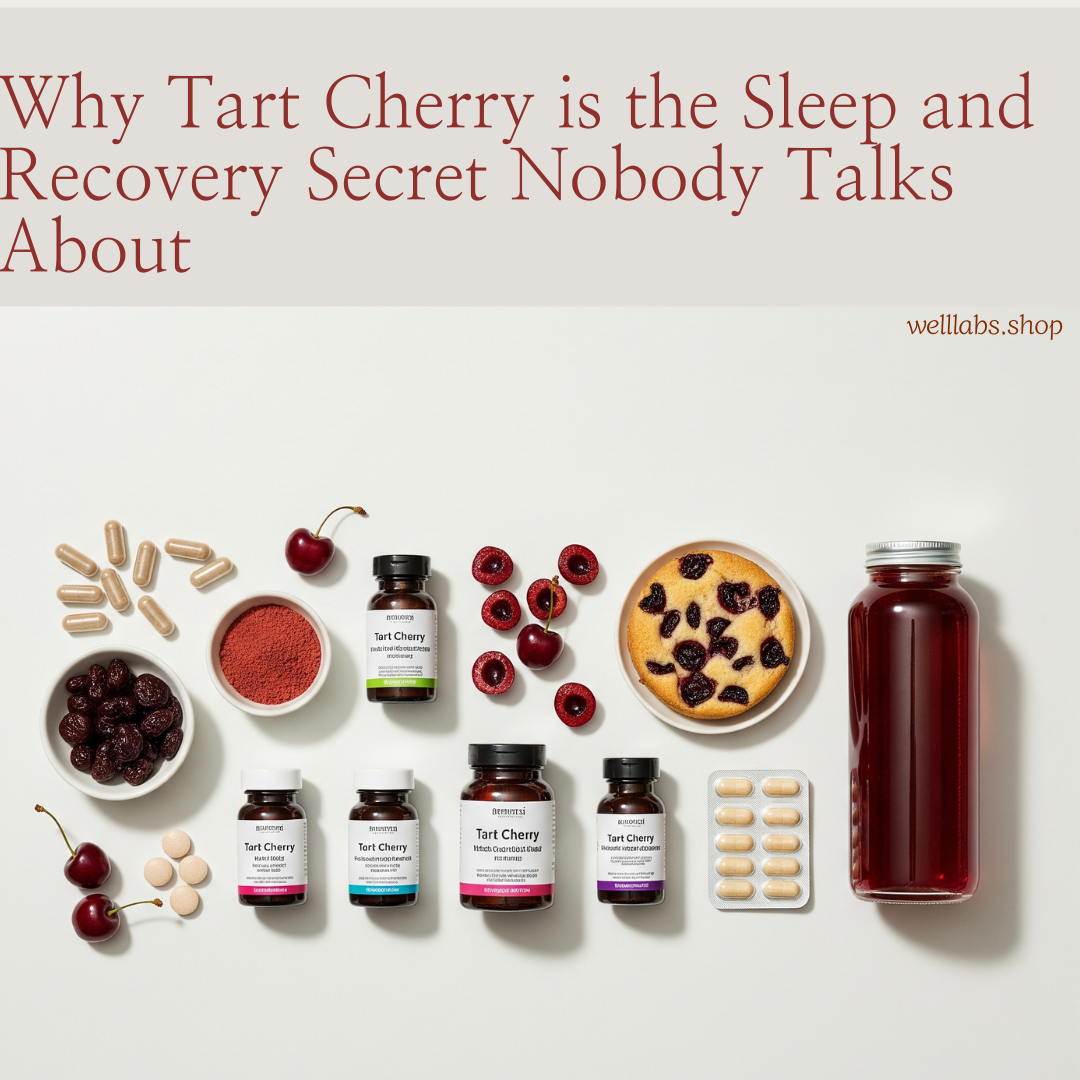 Why Tart Cherry is the Sleep and Recovery Secret Nobody Talks About