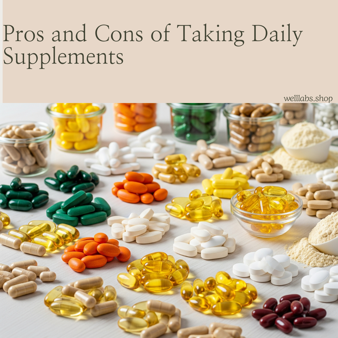 Pros and Cons of Taking Daily Supplements