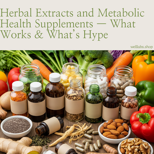 Herbal Extracts and Metabolic Health Supplements — What Works & What’s Hype