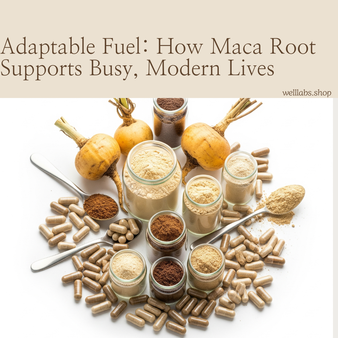 Adaptable Fuel: How Maca Root Supports Busy, Modern Lives