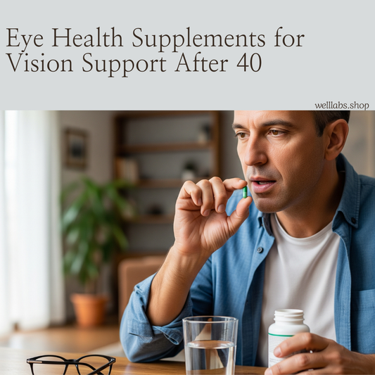 Eye Health Supplements for Vision Support After 40