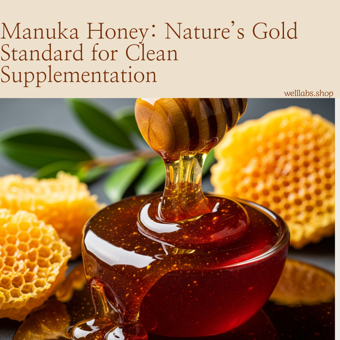 Manuka Honey: Nature’s Gold Standard for Clean Supplementation