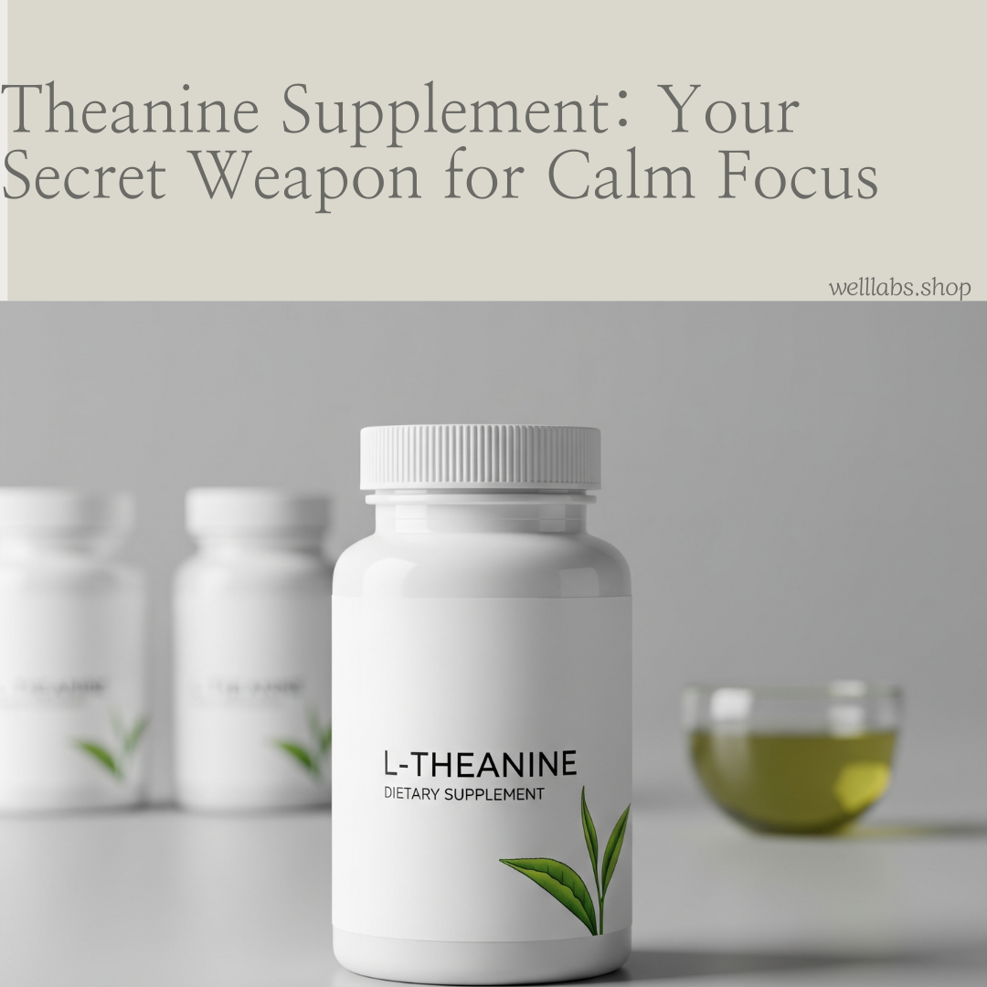 Theanine Supplement: Your Secret Weapon for Calm Focus