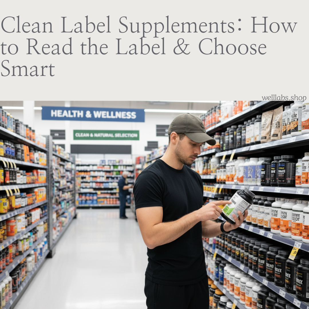 Clean Label Supplements: How to Read the Label & Choose Smart
