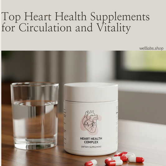 Top Heart Health Supplements for Circulation and Vitality