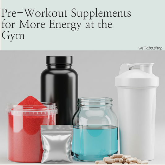Pre-Workout Supplements for More Energy at the Gym
