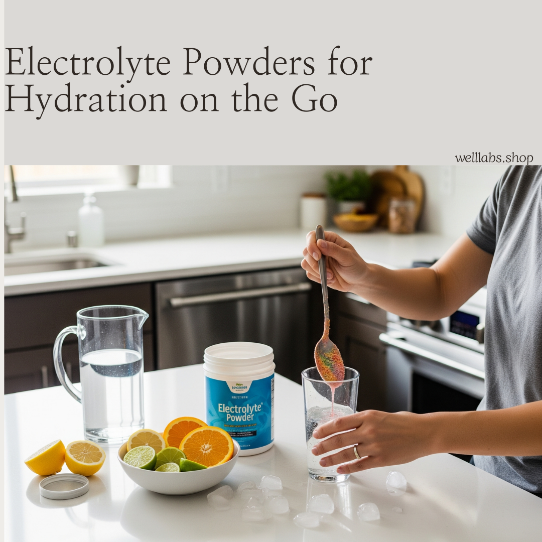 Electrolyte Powders for Hydration on the Go