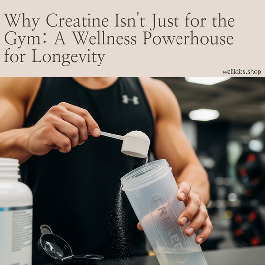 Why Creatine Isn't Just for the Gym: A Wellness Powerhouse for Longevity