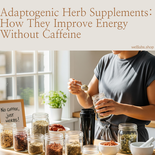 Adaptogenic Herb Supplements: How They Improve Energy Without Caffeine