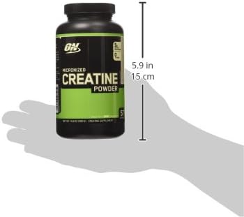 Optimum Nutrition Micronized Creatine Monohydrate Powder, Unflavored, Keto Friendly, 60 Servings (Packaging May Vary)